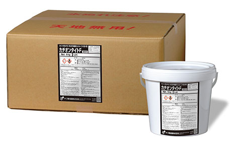 カチオンタイトF 6kg×4缶／箱 ヤブ原産業株式会社