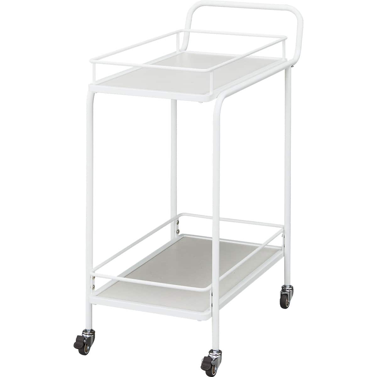 陶器手押し車(TA111 WH)【入り口・入口先迄納品】ニトリ キッチン収納-収納家具-キッチンワゴン