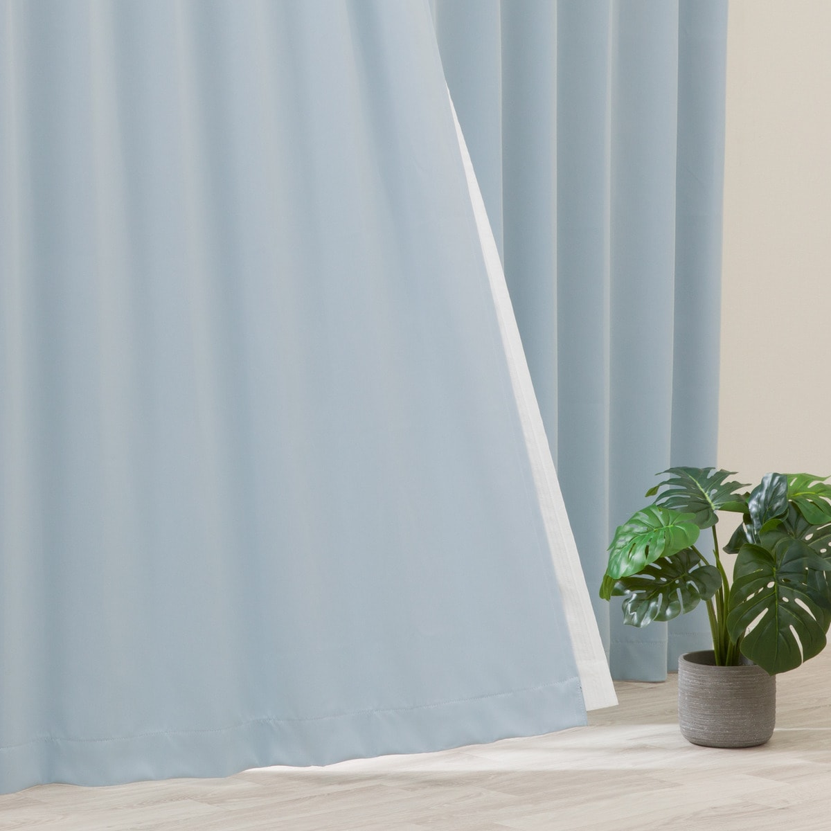 楽天市場】遮光1級・防炎カーテン 10色120サイズ（バリエ GY