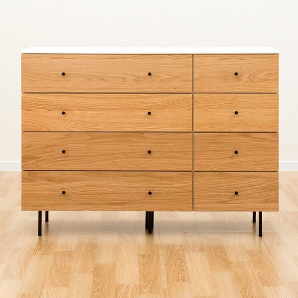 幅119cm] ローチェスト (モリーナ2 120-4) ニトリ 【配送員設置商品