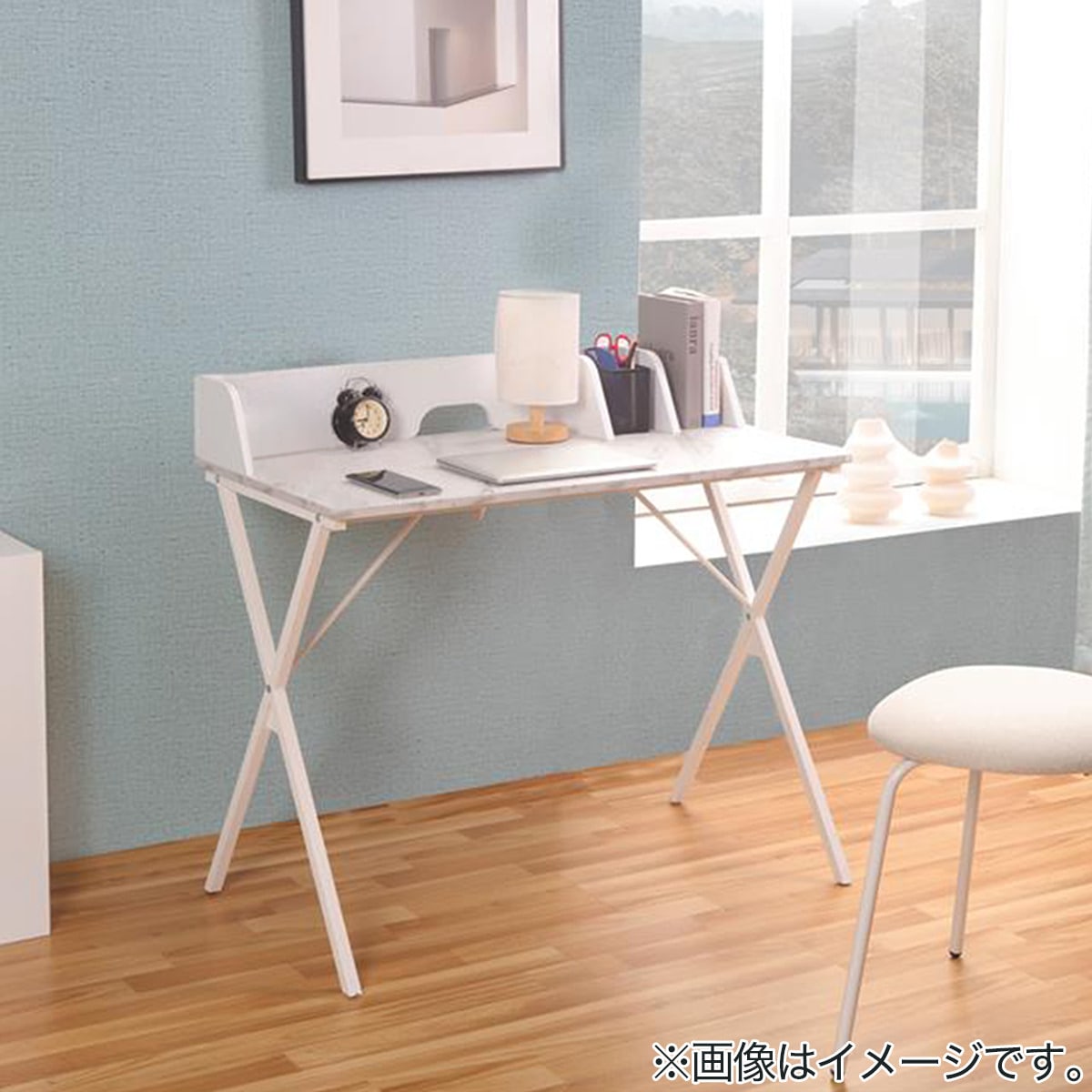 楽天市場】コンパクトサイズのシンプルデスク (幅80cm
