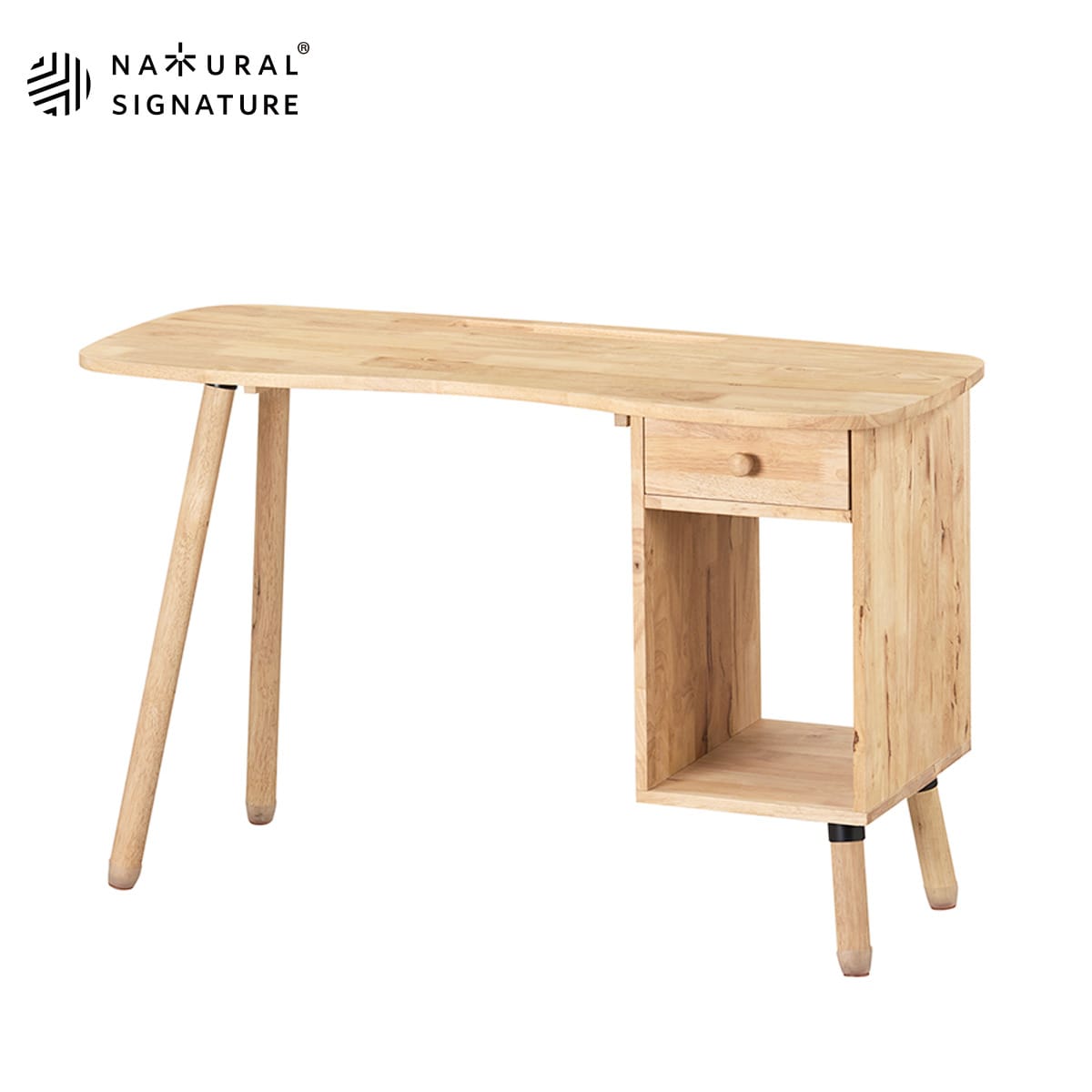 楽天市場】【NATURAL SIGNATURE】天然木 キャスター付きサイドテーブル