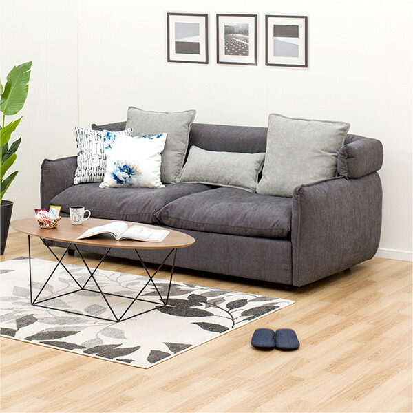 3人用布張りソファ ソフティーナ リビング Dgy ニトリ 配送員設置 家具 ベット 5年保証 ニトリ 家具 インテリア ホームファッション ホームファッションニトリ 家具配送料無料 トータルコーディネート 羽毛布団 学習机 インテリア ニトリ Nitori にとり 学習机