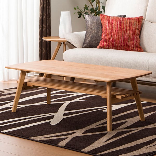 楽天市場 センターテーブル アルナス 110 Lbr ニトリ 玄関先迄納品 5年保証 テーブル ローテーブル リビングテーブル コーヒーテーブル 木製 北欧 ニトリ