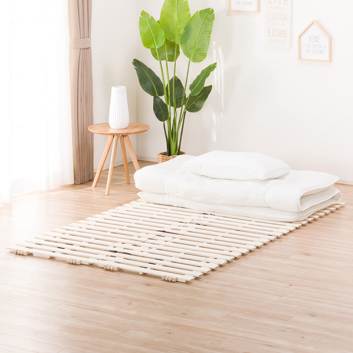 楽天市場 幅1cm セミダブルスノコベッド ランパーレ4 セミダブル ベッド ベッドフレーム すのこ ズレ防止ベルト 木製キャスター ニトリ 玄関先迄納品 1年保証 ニトリ 楽天市場 幅1cm セミダブルスノコベッド ランパーレ4 セミダブル ベッド ベッドフレーム すのこ ズレ防止ベルト 木製キャスター ニトリ 玄関先迄納品 1年保証 ニトリ