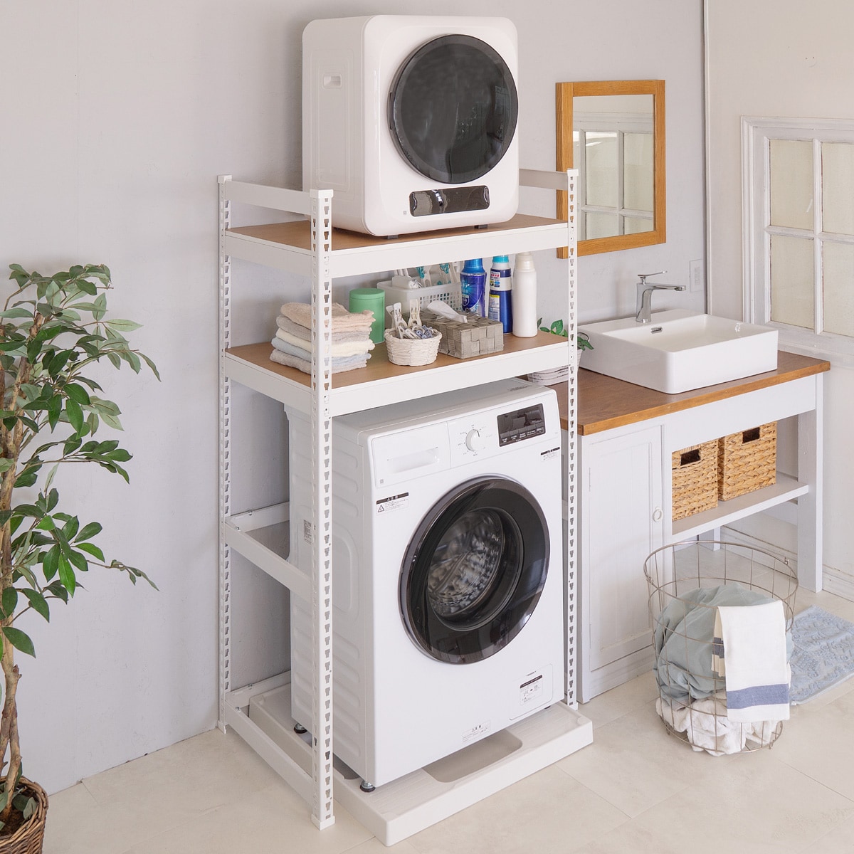 楽天市場】【11/14 10時ｽﾀｰﾄ 店内ほぼ全品10%OFF!】 ランドリーラック