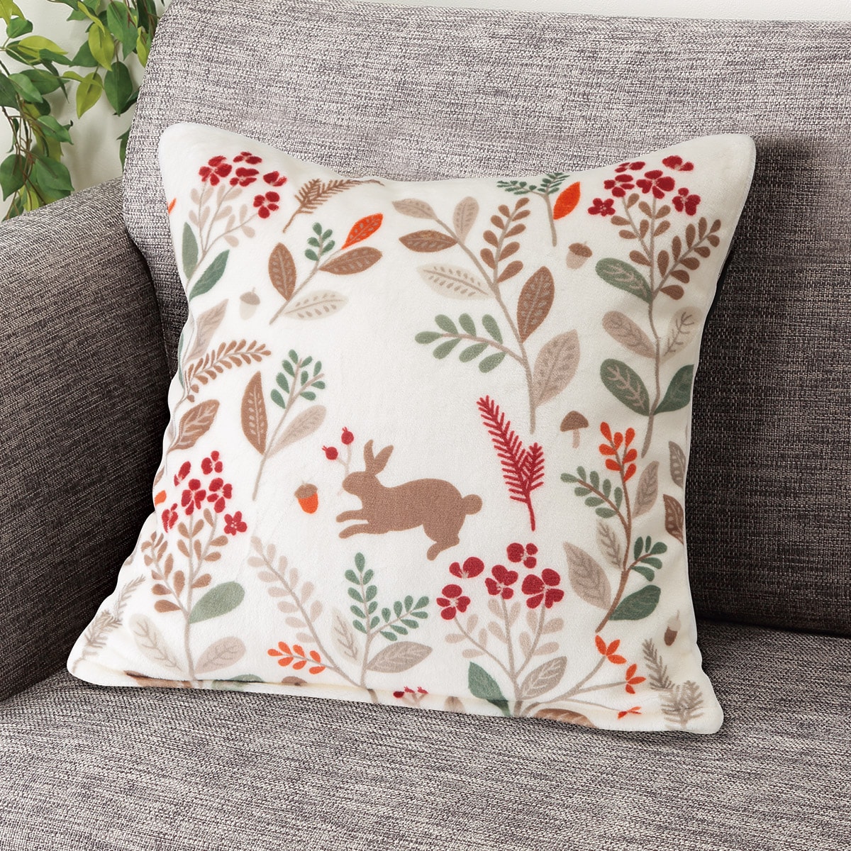 クッションカバー YKYK 楽天市場】クッションカバー (YE SC115 45×45cm) ニトリ 【玄関