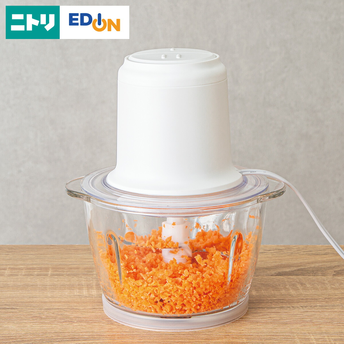 フードプロセッサー 新品】フードプロセッサー 大容量 3.5L 500Wハイパワー - メルカリ