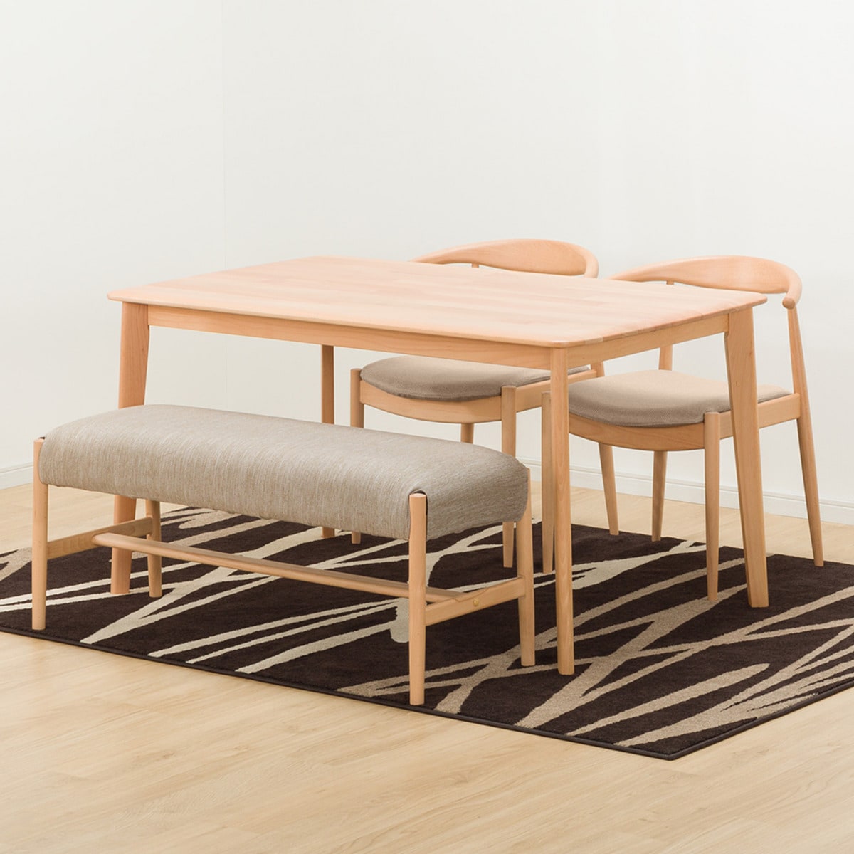 西日本 広島 山口 九州専用商品 ダイニングテーブル4点セット Nコレクションt 01 135na C 01bs Na Dr Be B 34 Na ニトリ 配送員設置 5年保証 Oswegocountybusiness Com