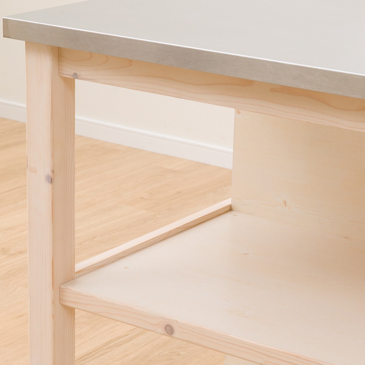 楽天市場 ワークテーブル シナモ178wh ステン ニトリ 配送員設置 5年保証 ニトリ