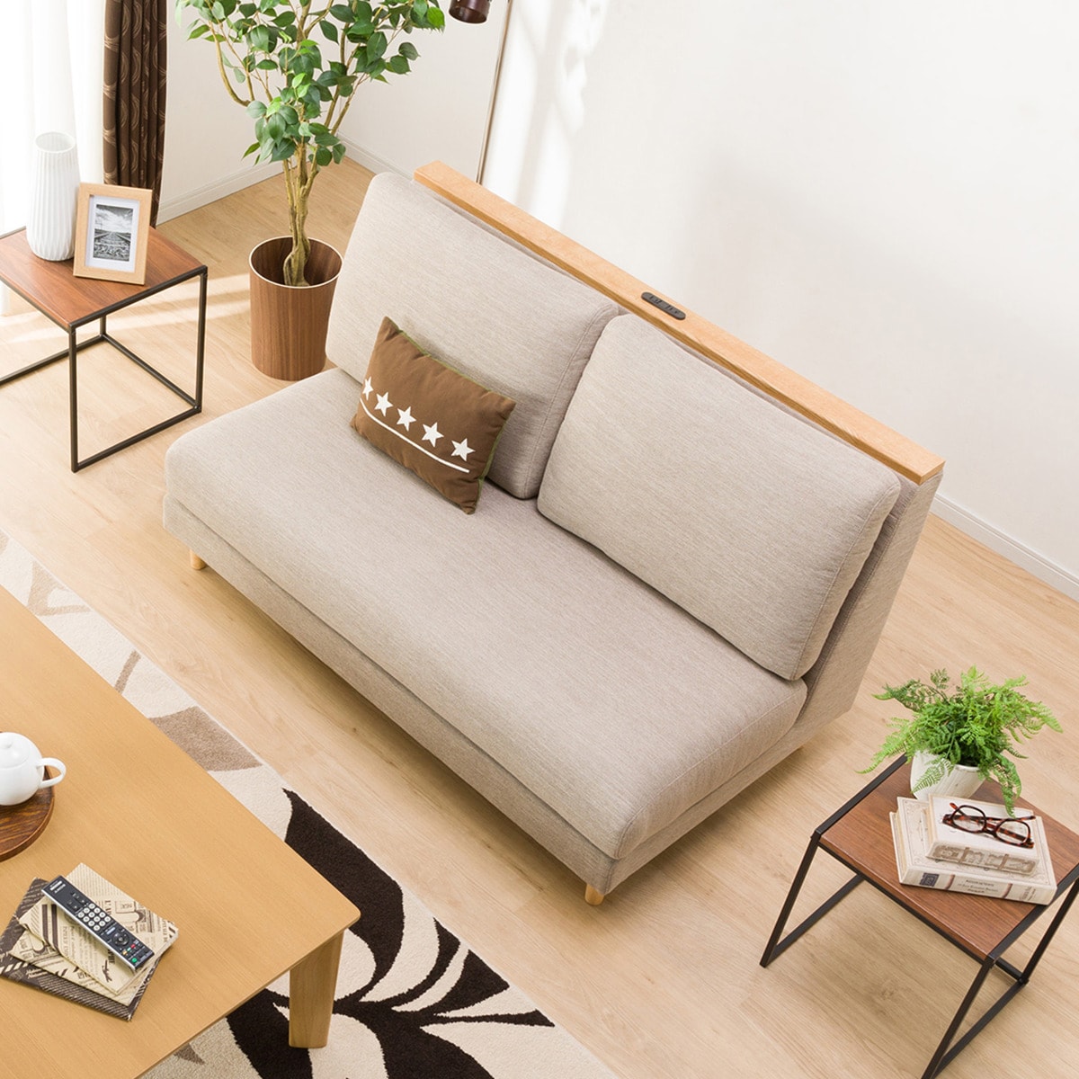 レンジ130 8cm リビングダイニングソファ Ld1 ニトリ 逓送員造り付ける 5年算保証金 Brucetires Ca