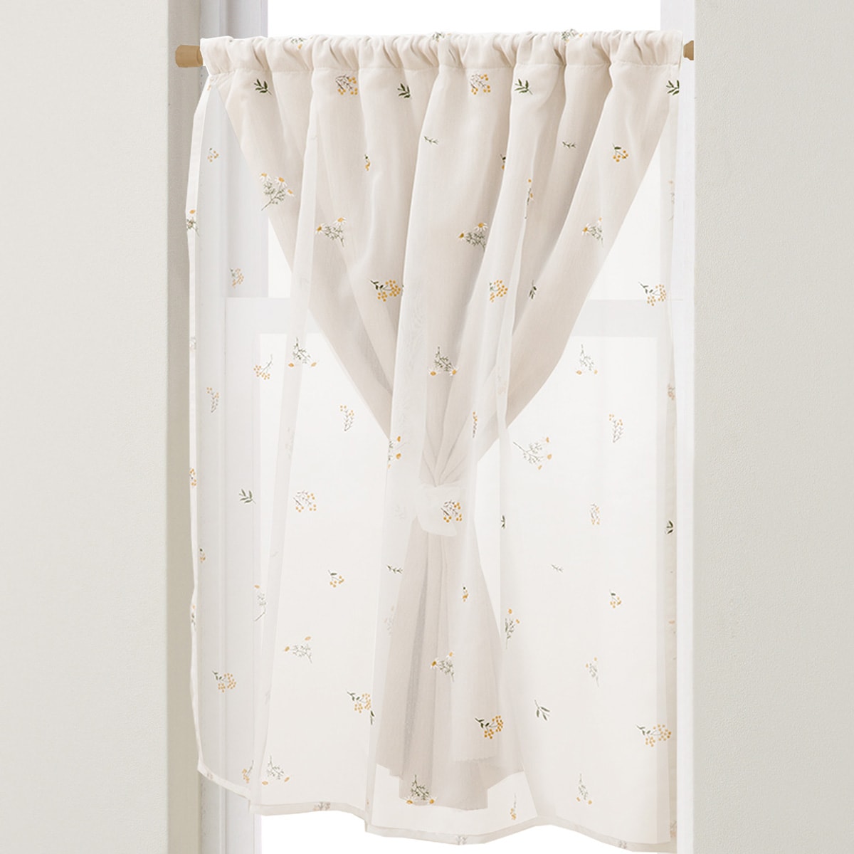 楽天市場】ミニカーテン(SN-2 100×100cm) ニトリ 【玄関先迄納品