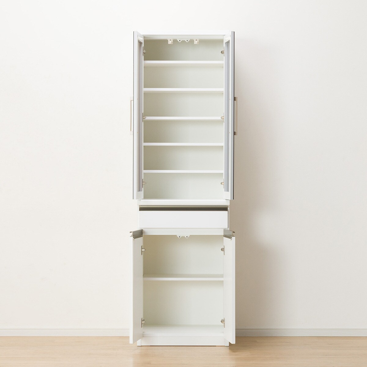 シンプル 家電収納 60 モダン モダンスタイル 幅60cm シンプルデザイン 収納家具 キッチン収納 おしゃれ 60cm 食器棚 ラピス 食器棚 60 幅60cm モダンテイスト 幅60 スタイリッシュ ホワイト ニトリ 完成品 配送員設置 5年保証 ニトリ 期間限定