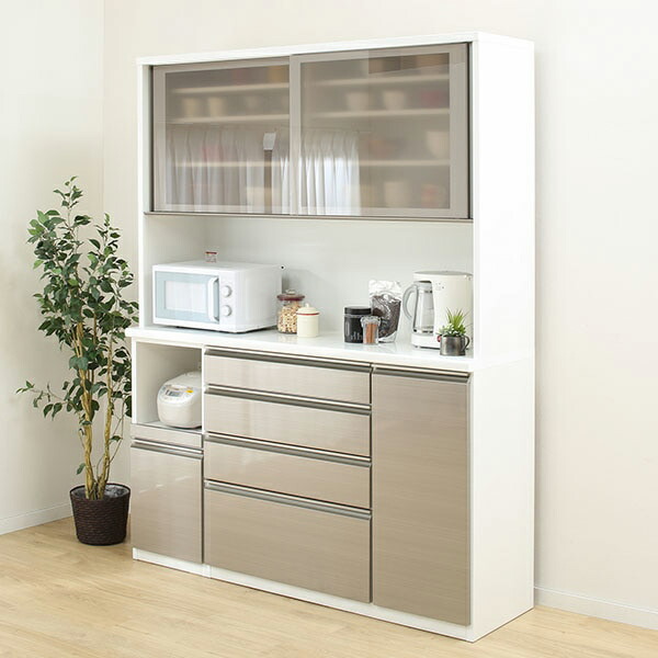 キッチンボード ラピス 収納家具 157 キッチン収納 ステンg ニトリ 完成品 配送員設置 5年保証 レンジボード ニトリ食器棚 キッチン収納 家電収納 シンプル シンプルデザイン ハイカウンター モダン モダンスタイル モダンテイスト おしゃれ