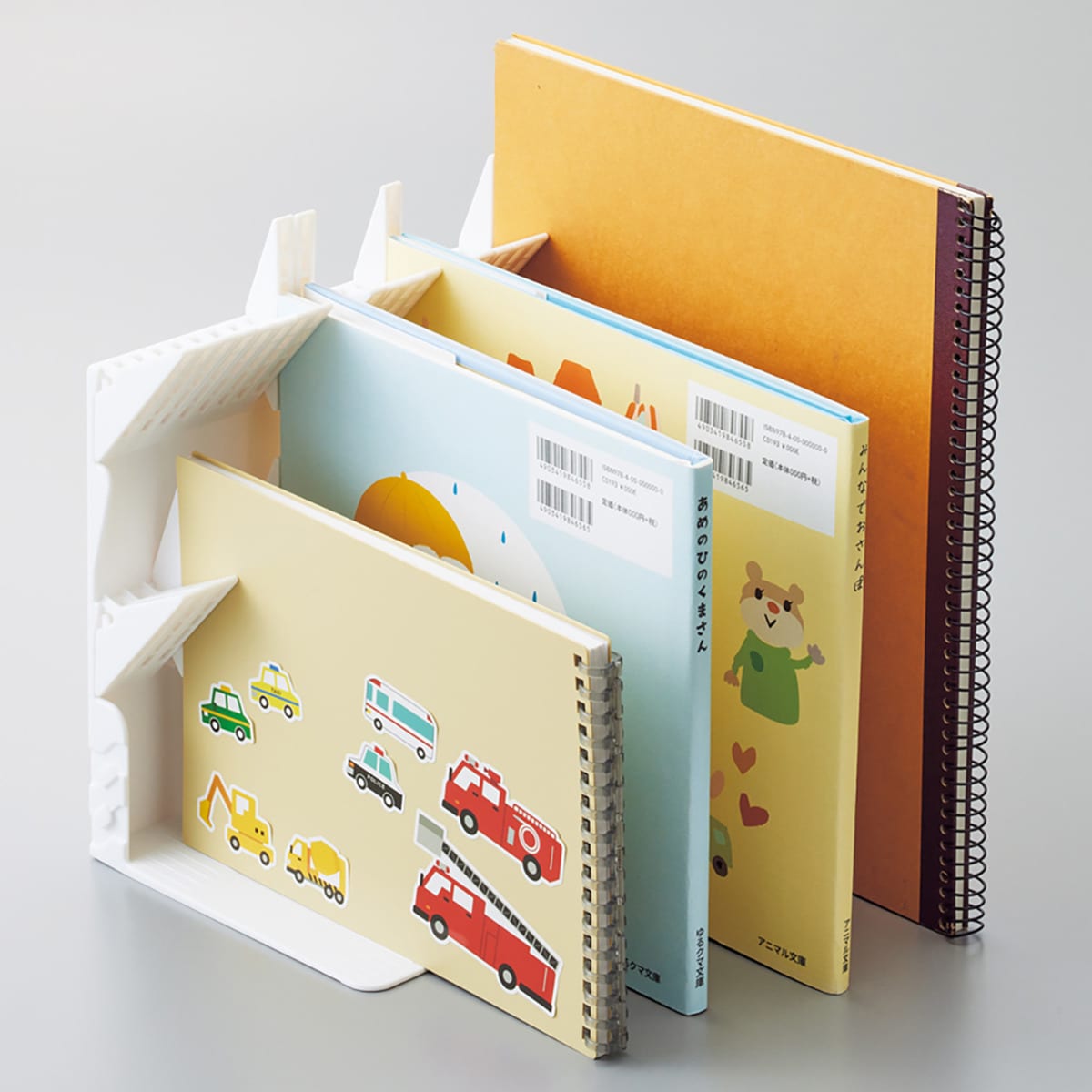 楽天市場】1冊でも倒れないブックスタンド A4(ブラック) ニトリ 【玄関