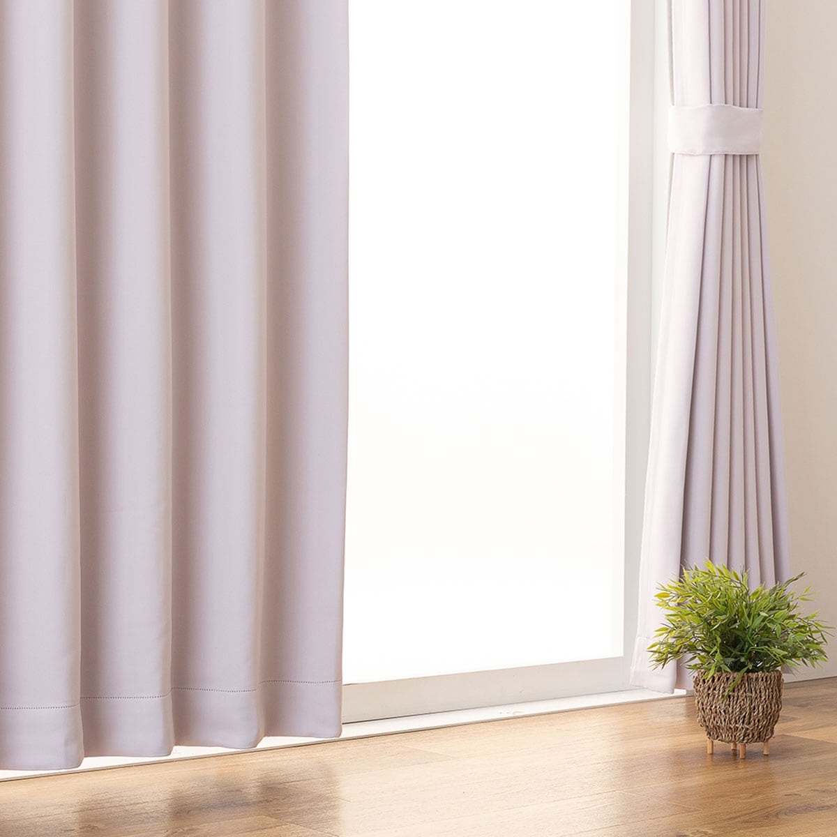 楽天市場】遮光1級・遮熱・防炎・156サイズ・44色カーテン ブルー（KBL