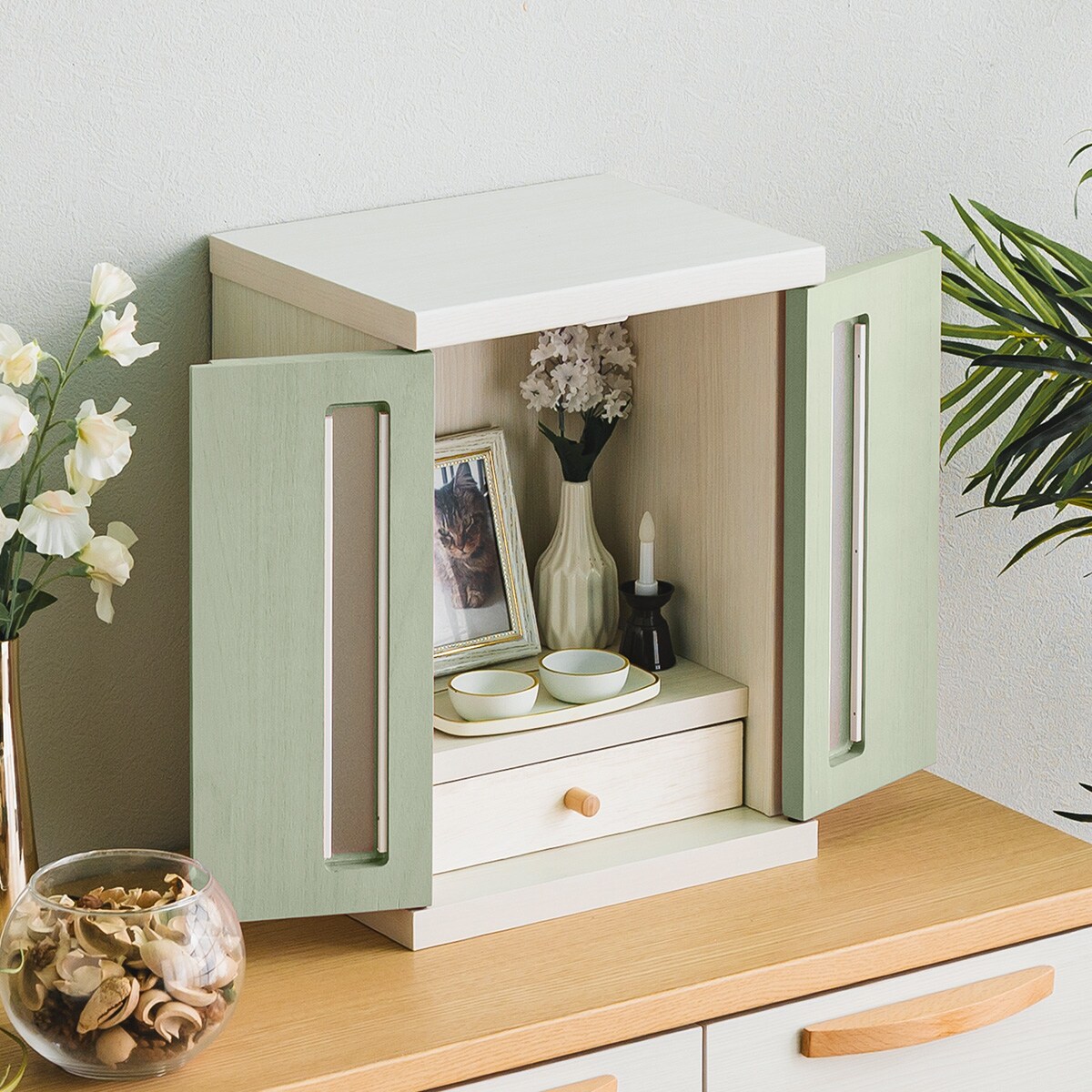 楽天市場】コンパクト仏壇 （YE） ニトリ メーカー直送・送料無料