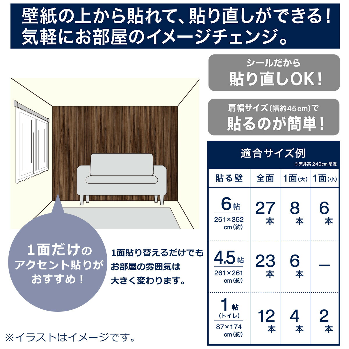 楽天市場 貼ってはがせるシール壁紙 プレーン ニトリ 玄関先迄納品 1年保証 合計金額円以上送料無料対象商品 ニトリ