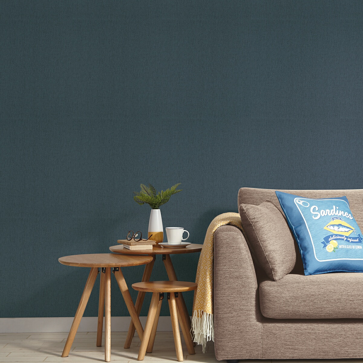 楽天市場 幅45cm 5枚 貼ってはがせる壁紙 5枚セット プレーンbl ニトリ 玄関先迄納品 合計金額円以上送料無料対象商品 ニトリ