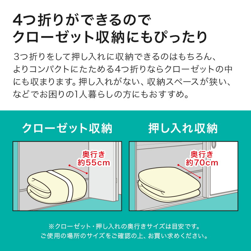 楽天市場 敷き布団 シングル 敷布団 三つ折り 四つ折り 収納しやすい敷布団 シングル ポリエステル2 S アイボリー 軽い 体圧分散 オールシーズン 3つ折り 4つ折り 敷きふとん 敷ふとん ニトリ 玄関先迄納品 ニトリ