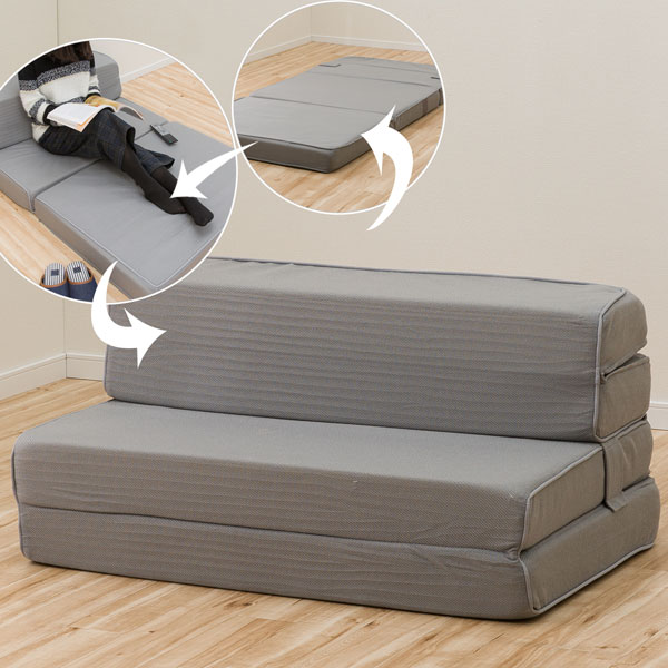 楽天市場 ソファになるマットレス ダブル レヴィン2 D ニトリ 玄関先迄納品 ニトリ