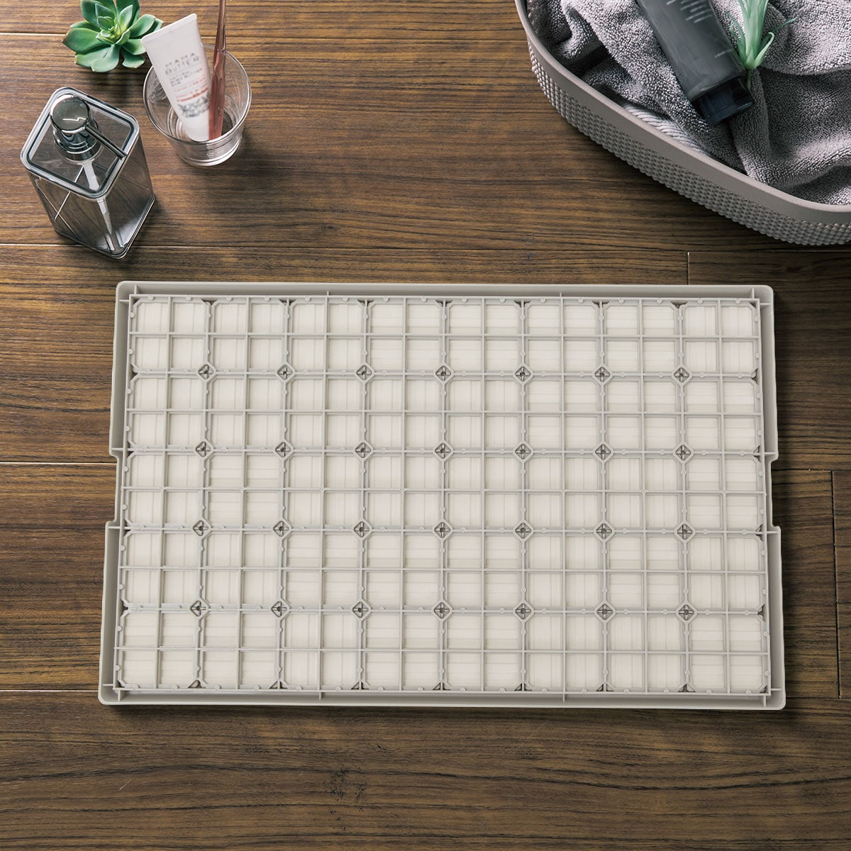 楽天市場 珪藻土使用タイルバスマット M ニトリ 玄関先迄納品 1年保証 合計金額円以上送料無料対象商品 ニトリ