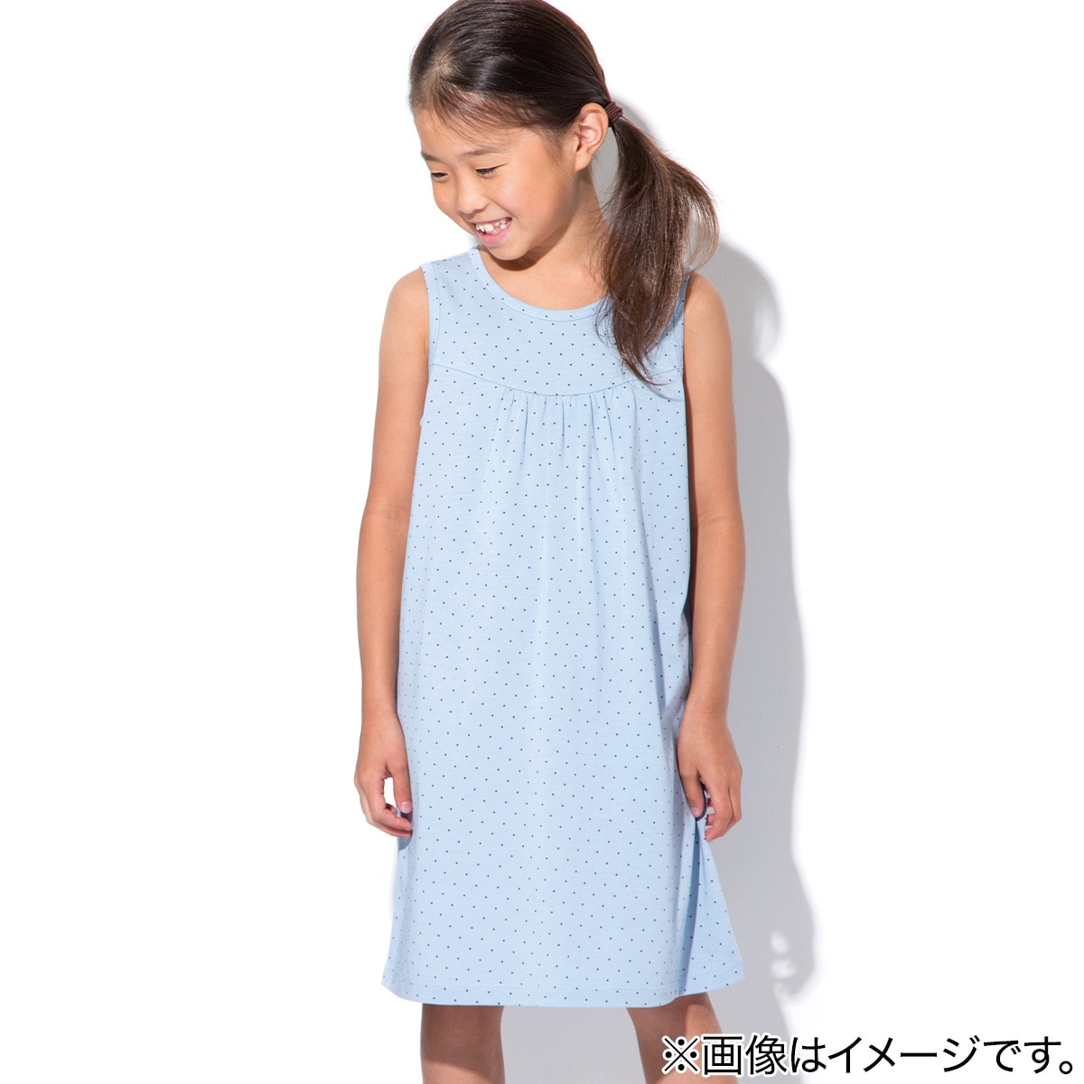 楽天市場 キッズ用ひんやりルームウェア ワンピース コットン ドット140 ニトリ 玄関先迄納品 1年保証 合計金額円以上送料無料対象商品 ニトリ