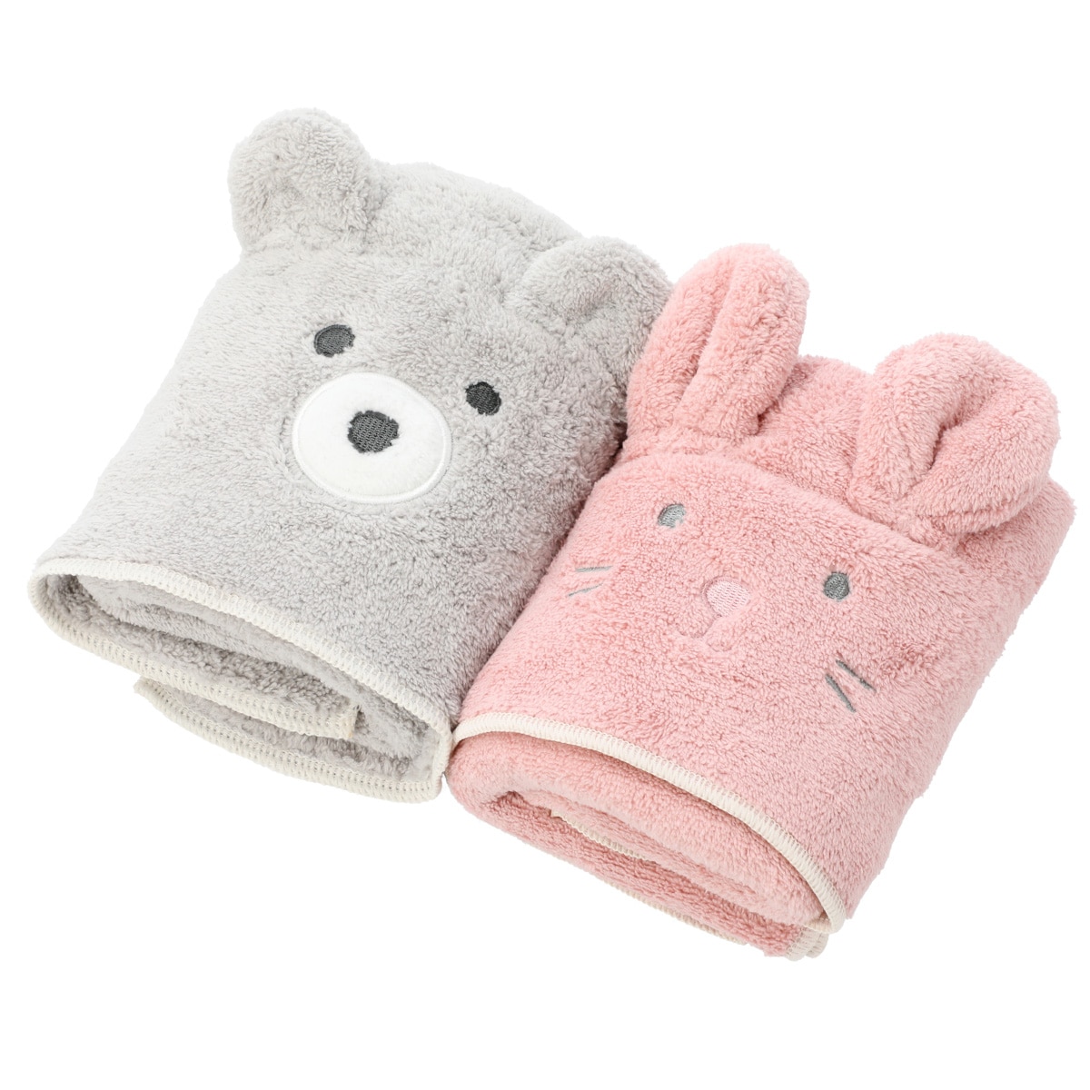 楽天市場 マイクロファイバーフェイスタオル 2枚組 クマ ウサギ 2p ニトリ 玄関先迄納品 1年保証 合計金額円以上送料無料対象商品 ニトリ