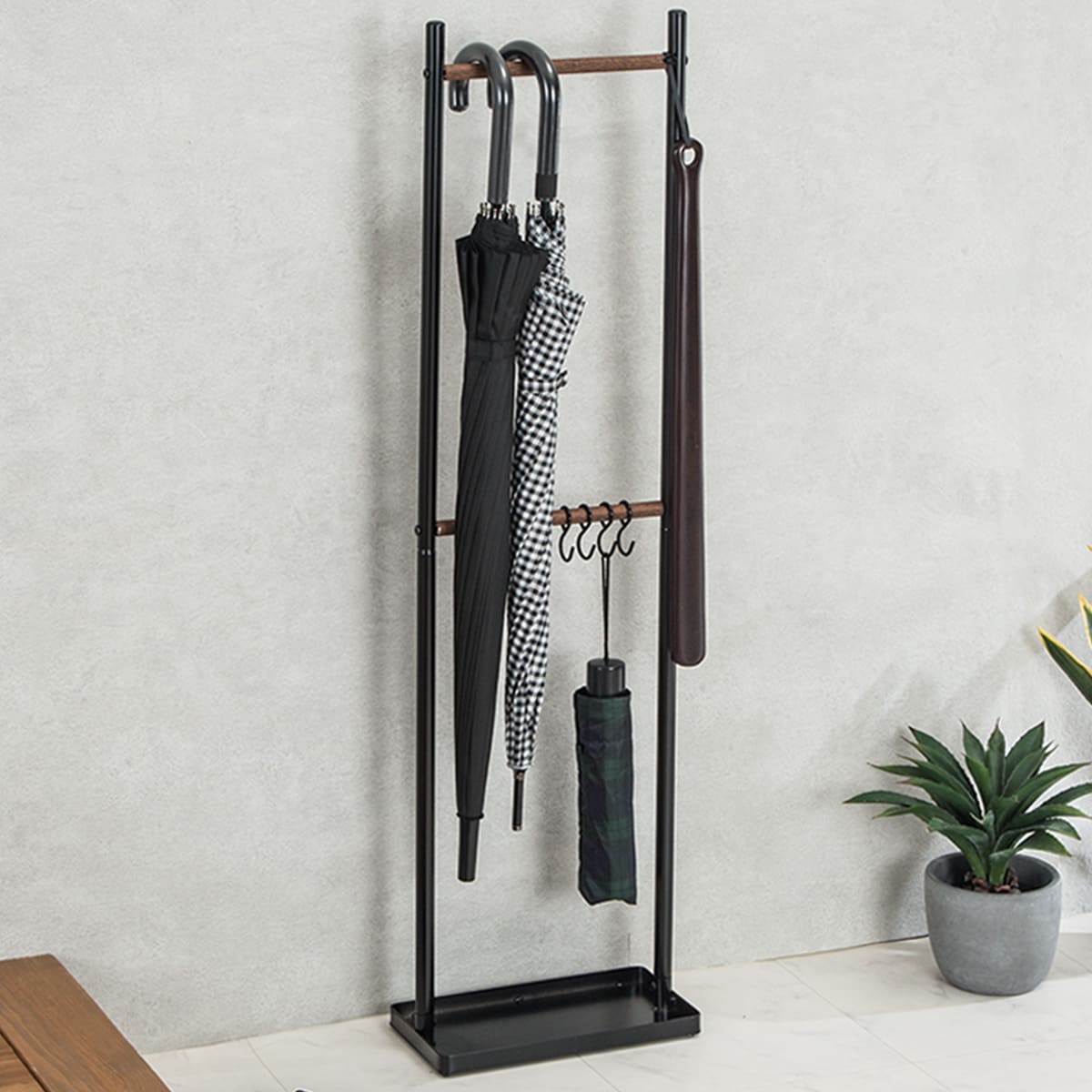 楽天市場 傘ハンガー クロチェット2 Bk ニトリ 玄関先迄納品 1年保証 合計金額円以上送料無料対象商品 ニトリ