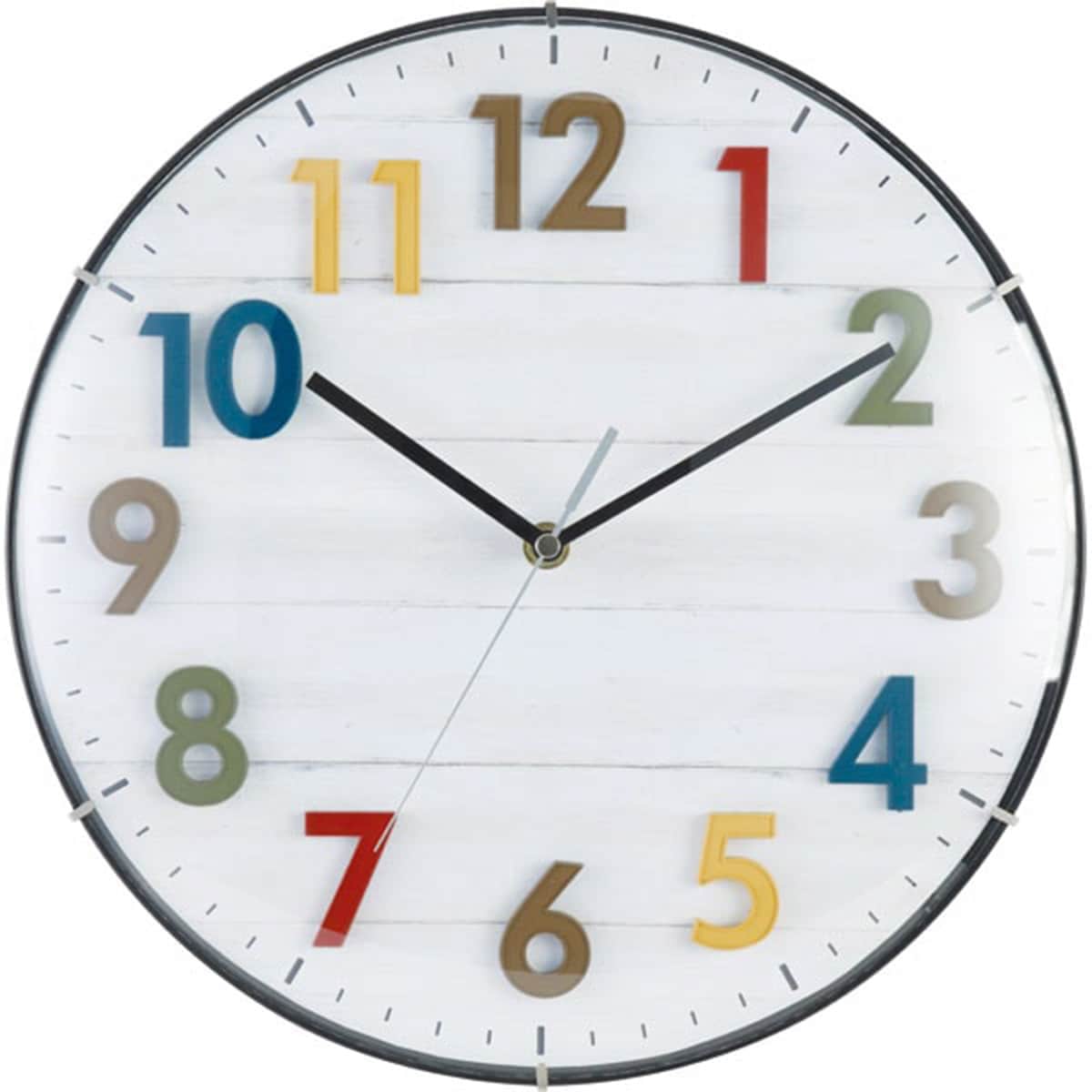 楽天市場】ステップ秒針 掛け時計 クレア23ST-WH (ホワイト) ニトリ