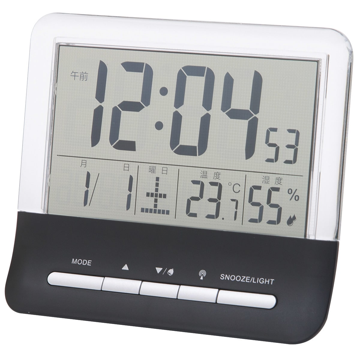 楽天市場】電波デジタル置き時計 (BK S882) ニトリ 【玄関先迄納品 