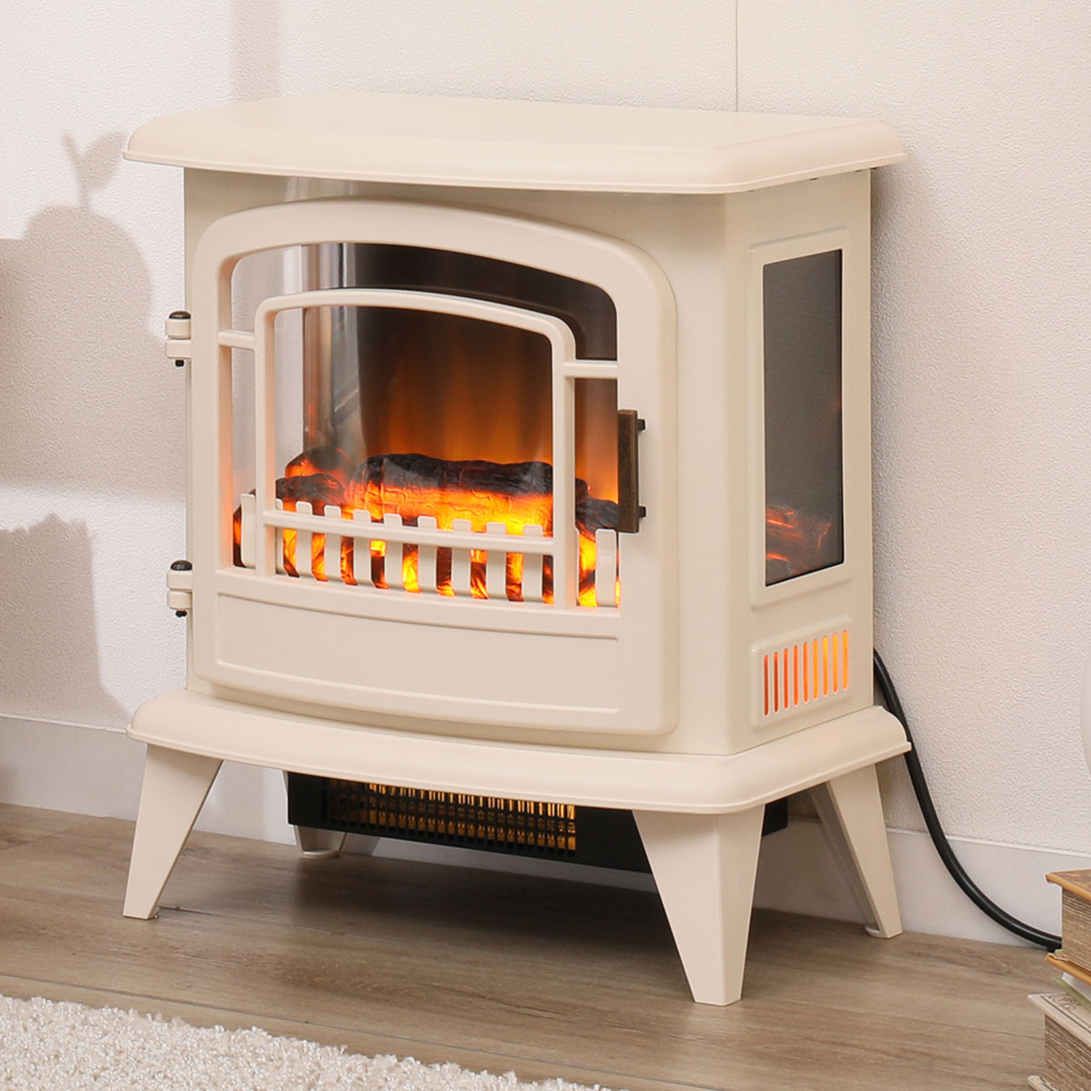 暖炉型ファンヒーター ダッチウエストジャパン 電気式暖炉
