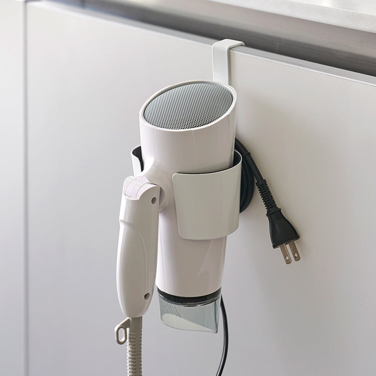 楽天市場】[幅16cm] ドライヤー&ヘアーアイロンホルダー (9472