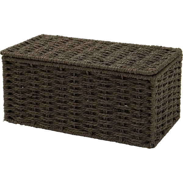 楽天市場 ふた付きミニ収納ボックス ライラ Dbr 2個セット ニトリ 玄関先迄納品 1年保証 合計金額円以上送料無料対象商品 ニトリ