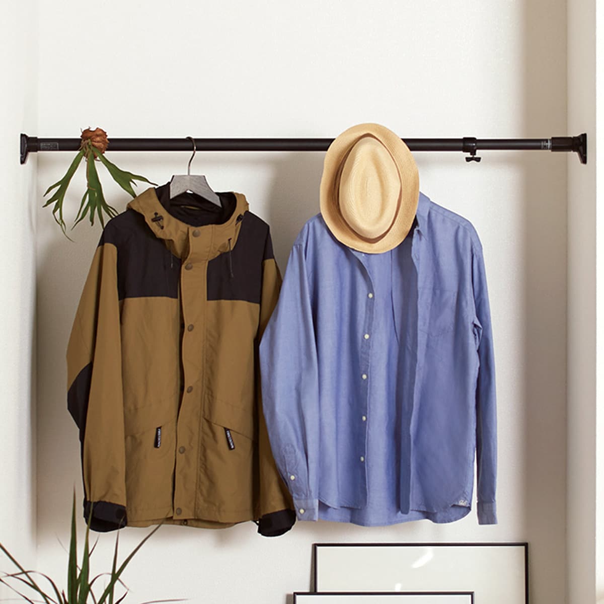 激安通販ショッピング 強力つっぱりポール N110 190 ブラック ニトリ 玄関先迄納品 1年保証 合計金額円以上送料無料対象商品