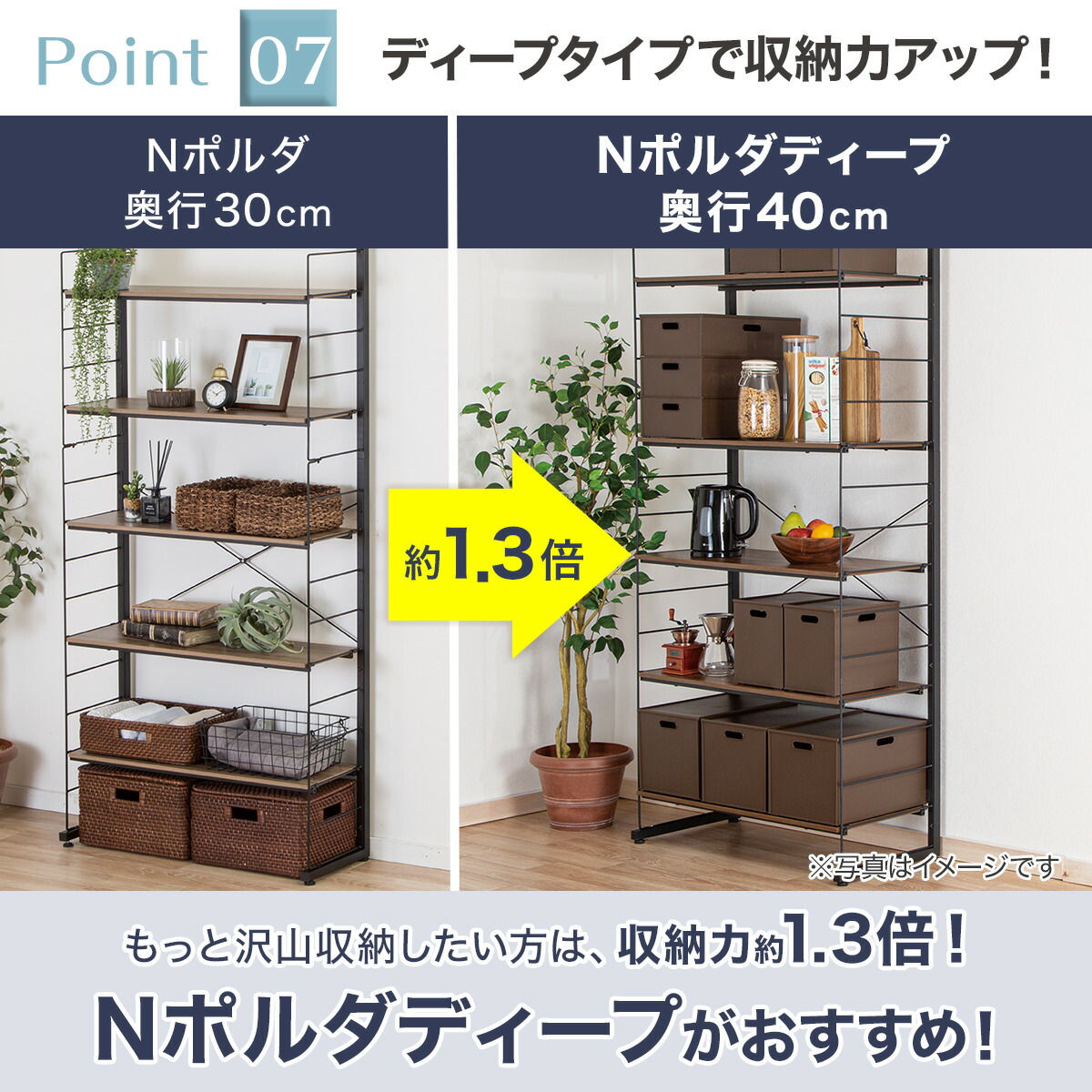 突っ張り壁面収納Nポルダ(幅80cm) ニトリ 【玄関先迄納品】