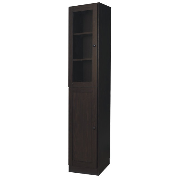 楽天市場 幅36 6cm 本棚セット サラ1940dbr ガラス扉1 扉1 ニトリ 玄関先迄納品 1年保証 ニトリ