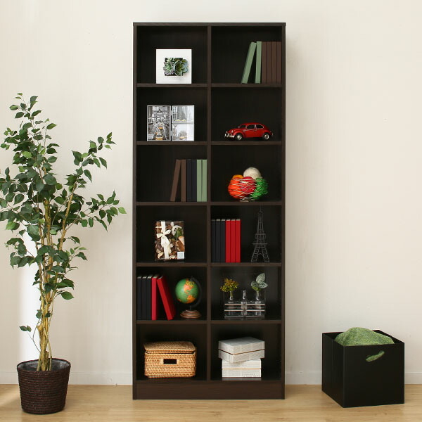 書棚(サラ 1977 DBR) ニトリ 【玄関先迄納品】 【1年保証】