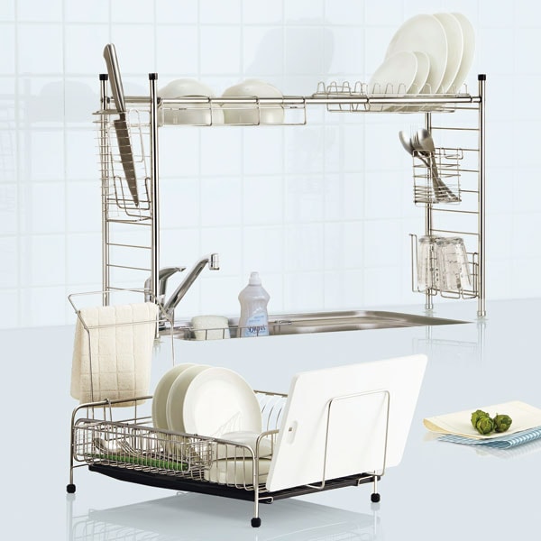 SUSシリーズ】伸縮シンク上ラック ニトリ 【玄関先迄納品】