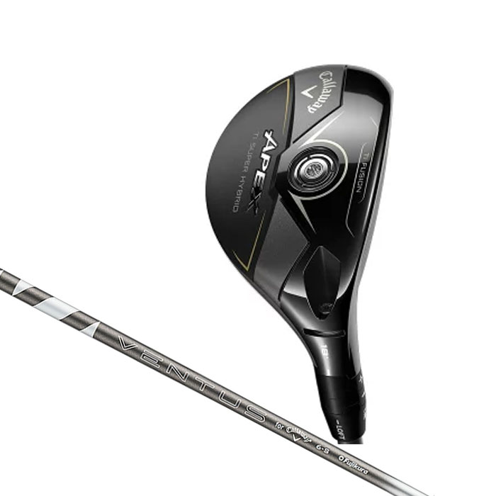 キャロウェイ APEX Ti SUPER HYBRID ユーティリティ VENTUS SILVER 6 for Callaway カーボンシャフト 2025年 右利き用