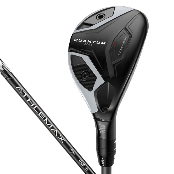キャロウェイQUANTUM MAXユーティリティ ATHLEMAX 80 カーボンシャフト 2026年 新製品 右利き用｜ニトロゴルフ店