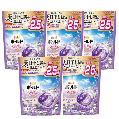 ボールド ジェルボール（ホワイトラベンダーの香り）メガジャンボサイズ（65個入り Amazon | P&G ボールド ジェルボール4D シトラス 詰替 超メガ