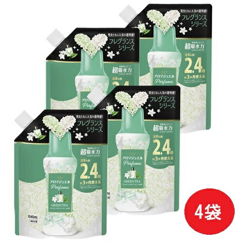 【単品4個】P\u0026G レノア アロマジュエル グリーンティ－ の芳ばしさ つめかえ用 特大大いさ 1040ml 4個 香りづけビーズ 消臭ビーズ 詰め替え 消臭抗菌 ビーズ 差し上げ物 大電気容量 洗い濯ぎ 買い置き まとめ買い 雑貨 取っておく 日装置雑貨 日装置 貨物輸送無料 文学批評排他的権利付き添い人