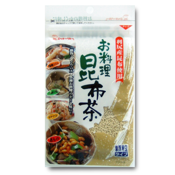 楽天市場 お料理昆布茶 顆粒タイプ 50g 昆布 粉末 昆布粉末 熱中症 熱中 症 飲み物 塩分 レシピ 料理 調味料 隠し味 北海道 だし 出汁 無添加 チャック 袋 ニットーリレー ニットーリレー創業80年昆布茶屋