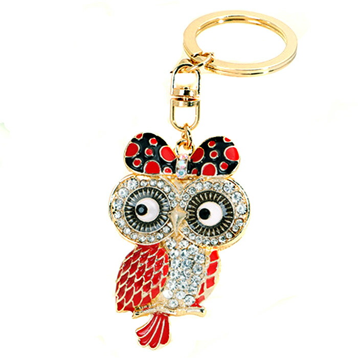 楽天市場】フクロウ キーホルダー 梟 ふくろう 幸福 幸運 バッグ