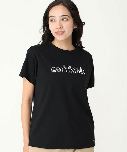 ザ・ノース・フェイス  半袖 Tシャツ レディース ショートスリーブフラッシュドライヌプシコットンティー NTW32536 ブラック 黒 無地 ワンポイント M L XL THE NORTH FACE 【30%OFF】ノースフェイス ショートスリーブ