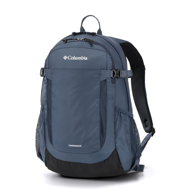 コロンビア リュック バッグ Columbia 25L キャッスルロック バックパック II レディース メンズ リュックサック 小さめ 撥水 通学 旅行 PU8662 Nocturnal グレー【RR】
