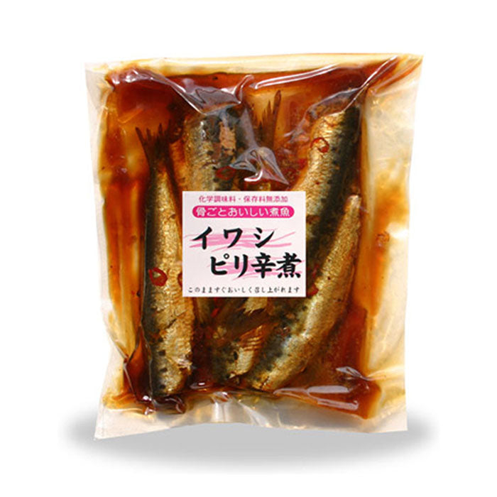土産/業務小袋 イワシピリ辛煮5尾×20袋入 骨まで食べられる お米 煮魚 惣菜 朝食 和食 おかず ご飯のお供 おつまみ 酒の肴 常温 常温保存 真空パック 保存料 無添加 送料無料 甘露煮庵 太田食品 10,296円