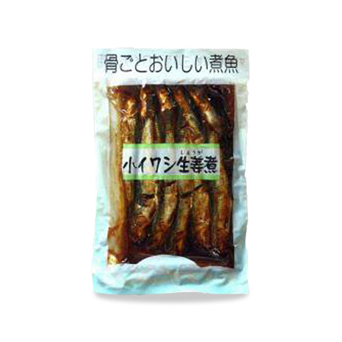 骨ごとおいしい煮魚 小イワシ生姜煮 180g × 30袋 骨まで食べられる 魚 の 甘露煮 お米 煮魚 惣菜 朝食 和食 おかず ご飯のお供 おつまみ 酒の肴 常温 常温保存 真空パック 保存料 無添加 送料無料 甘露煮庵 太田食品