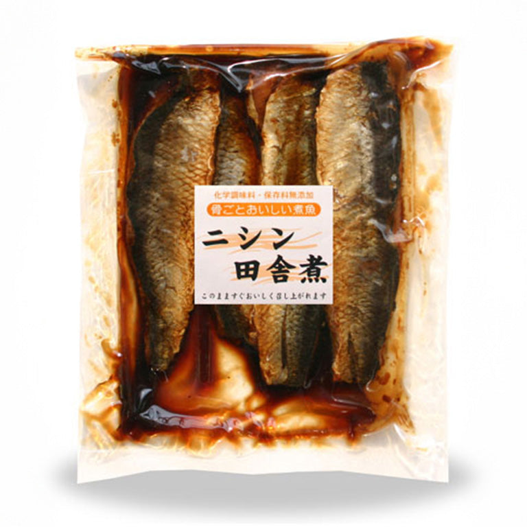 土産/業務小袋 ニシン田舎煮 210g × 20袋入 骨まで食べられる お米 煮魚 惣菜 朝食 和食 おかず ご飯のお供 おつまみ 酒の肴 常温 常温保存 真空パック 保存料 無添加 送料無料 甘露煮庵 太田食品